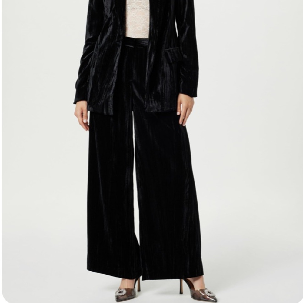 The drop Lucia velvet pants sz M